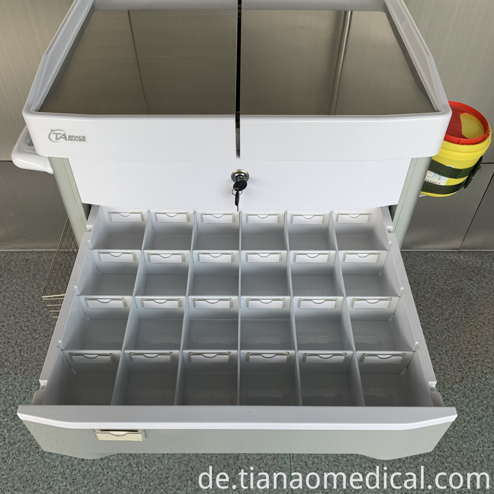 Krankenhaus bunte Behandlungswagen Hospital Colorful Treatment Trolley